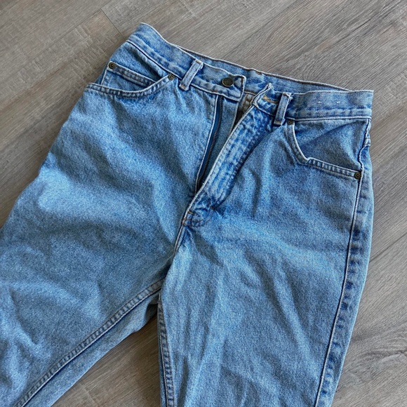 Light blue cropped jeans - Picture 3 of 5